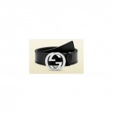 Ceinture Gucci en cuir noire Boutique